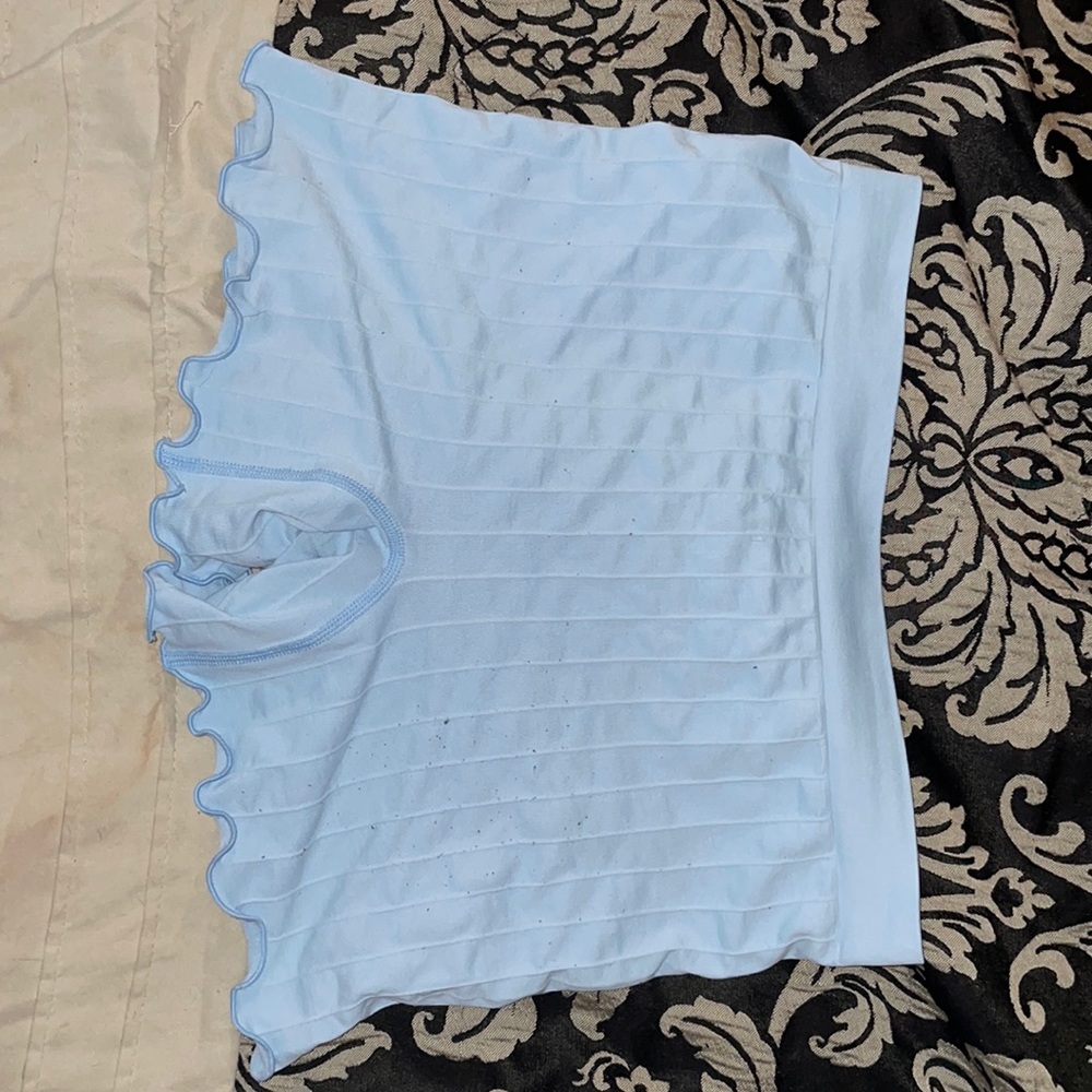 Baby blue lounge shorts from Pacsun